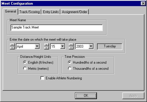 Configure Meet Window